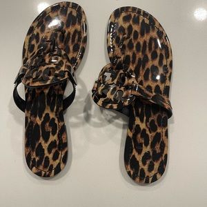 Tory Burch Miller Leopard Sandals